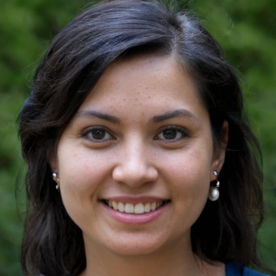 Renata Villalobos enseñando técnica de respiración en sesión grupal